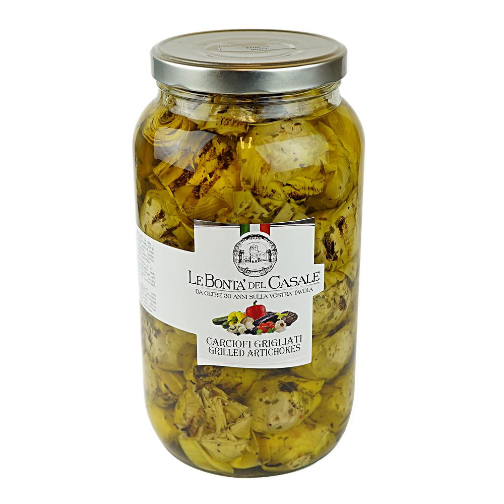 Dispac Artichoke Hearts Grilled in Oil 3.1 L Perfect for pasta salad